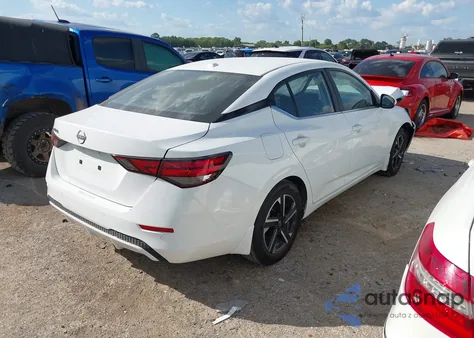 2025 Nissan Sentra Sv из США, поврежденный, VIN 3N1AB8CV2SY342517